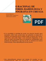 13 - Uso Racional de Laboratorio, Radiologia y Ultrasonografia