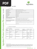 COLFLO® 67 Modified Starch Overview | PDF | Starch | Food Industry