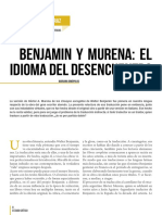 Benjamin y Murena, El Idioma Del Desencuentro. Mariana Dimópulos. Revista Estado Crítico (Nro. 3) - 8-11