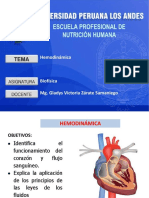 Hemodinámica: Flujo sanguíneo y trabajo del corazón