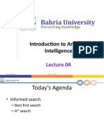 Introduction To Artificial Intelligence: Amna Iftikhar Spring ' 2021 1