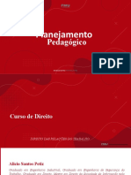 2021.2 - Planejamento Pedagógico FMU - DIR DAS RELAÇÕES DO TRABALHO - Prof. Alicio Petiz
