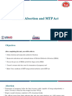 M2. B3. U3. Medical Abortion & MTP Act