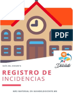 FORMATO - Registro de Incidencia