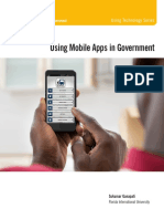 Using Mobile Apps in Government