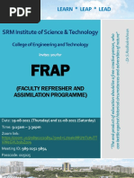 SRM Institute of Science & Technology: Learn Leap Lead