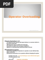 Operator Overloading Operator Overloading Operator Overloading Operator Overloading