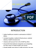 Healthcare Industry: Presented by