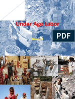 Under Age Labor