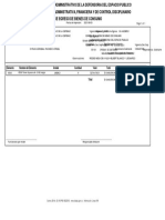 Comprobante de egreso de bienes de consumo para la Defensoría del Espacio Público