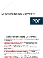 Denavit-Hartenberg Convention