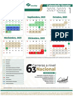 Calendario Escolar 2021-2022 Conalep