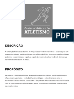 Contexto Histórico Do Atletismo