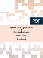 Python For RF Optimization Planning Engineers