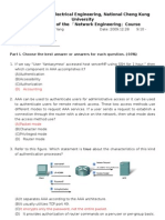 Department of Electrical Engineering, National Cheng Kung University Midterm (2) of the 「Network Engineering」Course