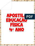 APOSTILA DE EDUCAÇÃO FÍSICA PARA O 4 ANO