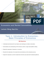 Microsoft - PowerPoint Topic 1 Introduction To Economics