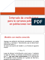 9.intervalo de Credibilidad para La Varianza Poblacional en Poblaciones Normales