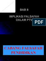 BAB 8 Implikasi Falsafah Dalam PTV