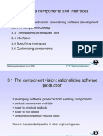 Software Components and Interfaces