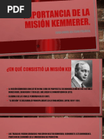 Importancia de La Misión Kemmerer
