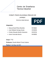 Unidad 5 Diseño de Prototipos (Selección de Prototipo) - 18100222 - 18100234 - 18100194 - 18100055