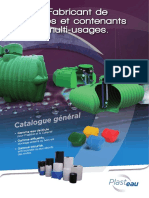 Catalogue Plasteau Recuperation Pluie Industrie Collectivite