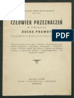 Człowiek Przeznaczeń W Świetle Ducha Prawdy Tajemnica