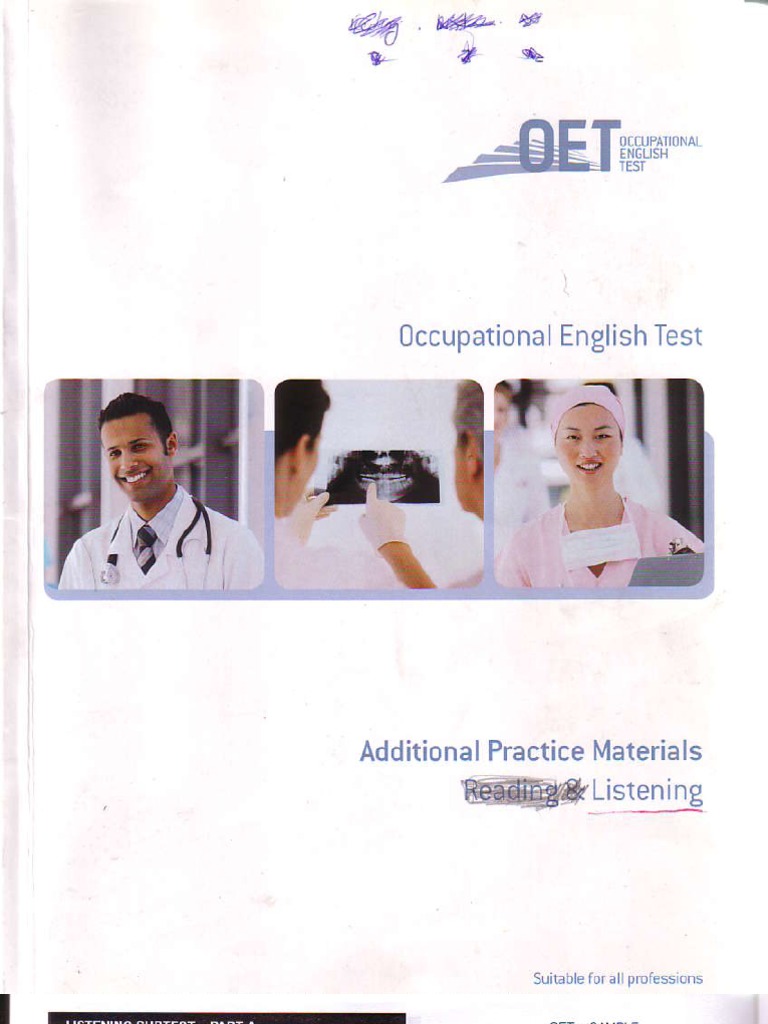 OET Sample Questions and Practice | PDF