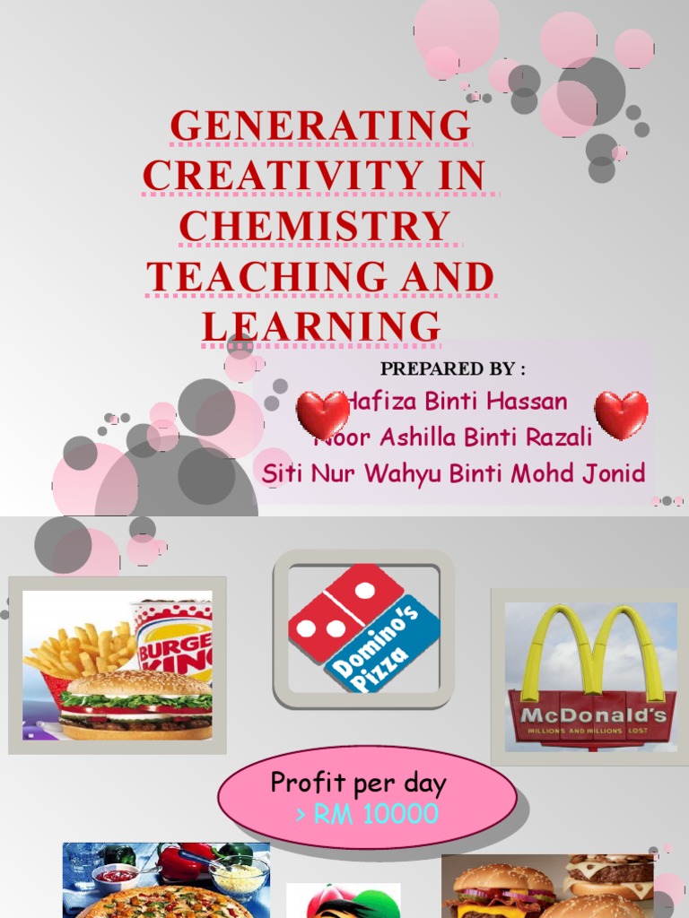 Generating Creativity in Chemistry Teaching and Learning | PDF ...