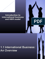 Introduction To International Business and HRM Model