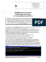 WSI DRS8000 Series Field Update Procedure Ver9