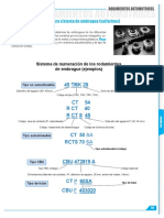 Rodamientos de embrague para automóviles