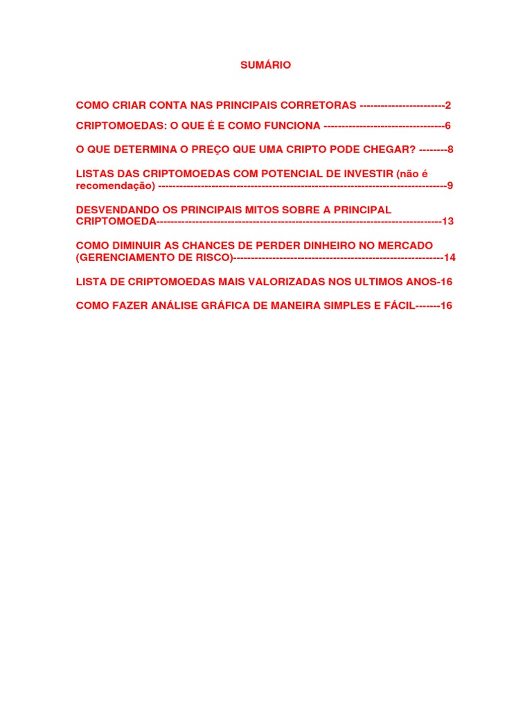 Guia de Criptomoedas para Iniciantes | PDF | Bitcoin | Criptomoeda