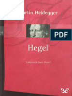 Martin Heidegger - Hegel