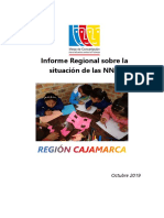 Informe Regional Nna Cajamarca Final