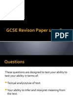 GCSE Revison Paper 1 2006
