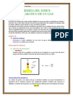 Medicion Del Indice Adiabatico