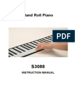 Hand Roll Piano: Instruction Manual