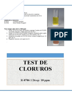 Test Cloruros
