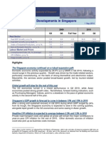 Recent Economic Developments in Singapore: Highlights