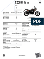 Apache RTR 200 Fi 4v 2021 - Tvs - NegroNaranja 18 08 2021