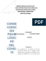 Informe Consecuencias Del Covid
