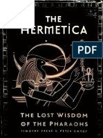 The Hermetica. the Lost Wisdom of the Pharaohs by Timothy Freke, Peter Gandy