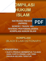 Hukum Islam 15 - Kompilasi Hukum Islam