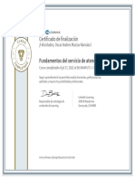 CertificadoDeFinalizacion - Fundamentos Del Servicio de Atencion Al Cliente