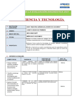 Competencias y Estándares - Ciencia y Tecnologia