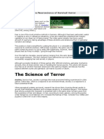 The Science of Terror: Fight or Flight: The Neuroscience of Survival Horror