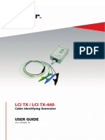 Lci TX / Lci Tx-440: User Guide