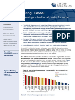 Research Briefing - Global: EM Coronavirus Rankings - Bad For All, Awful For Some